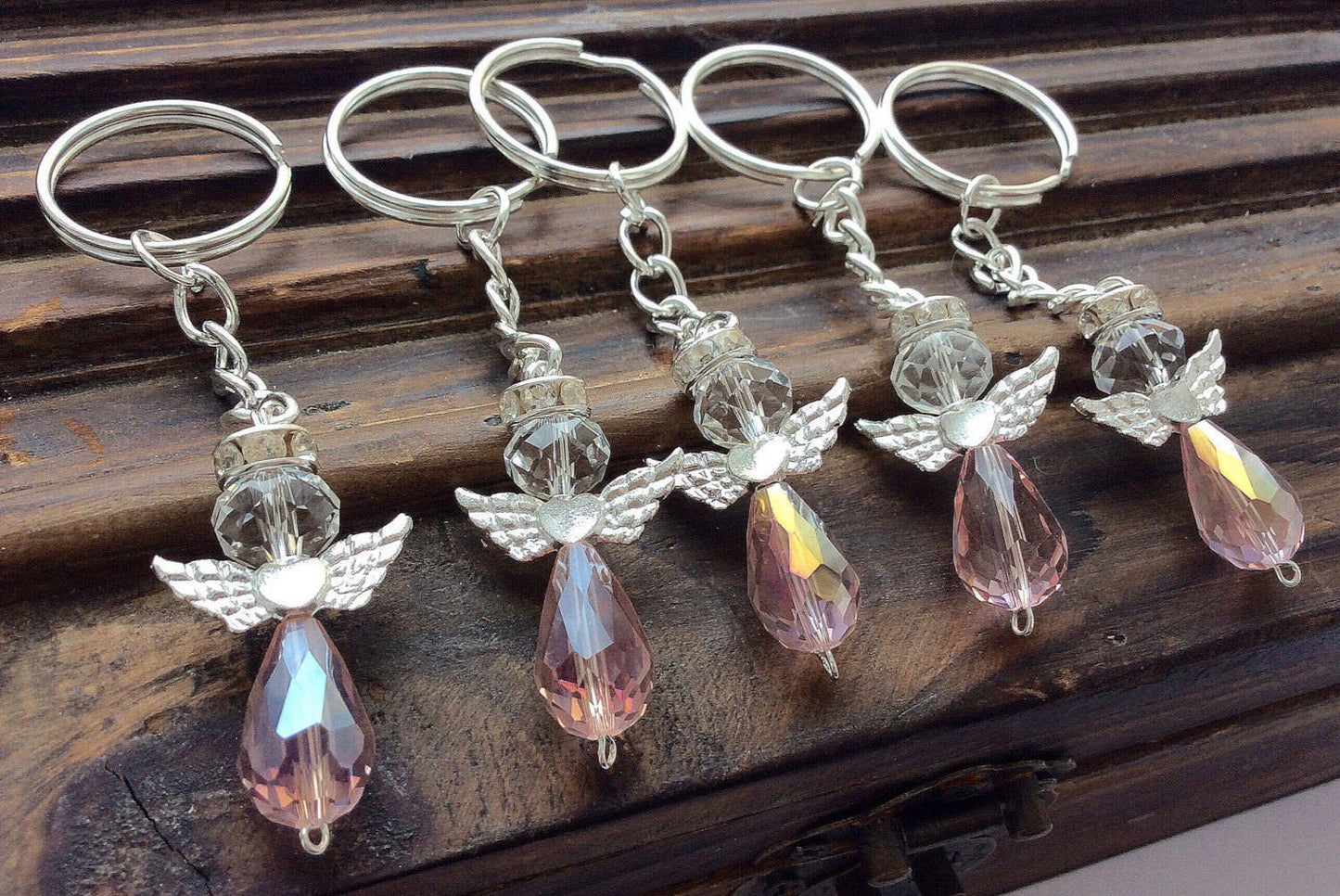 35pcs Angel keychain, christening favor, baptism angel favor keychains, recuerdos de bautizo