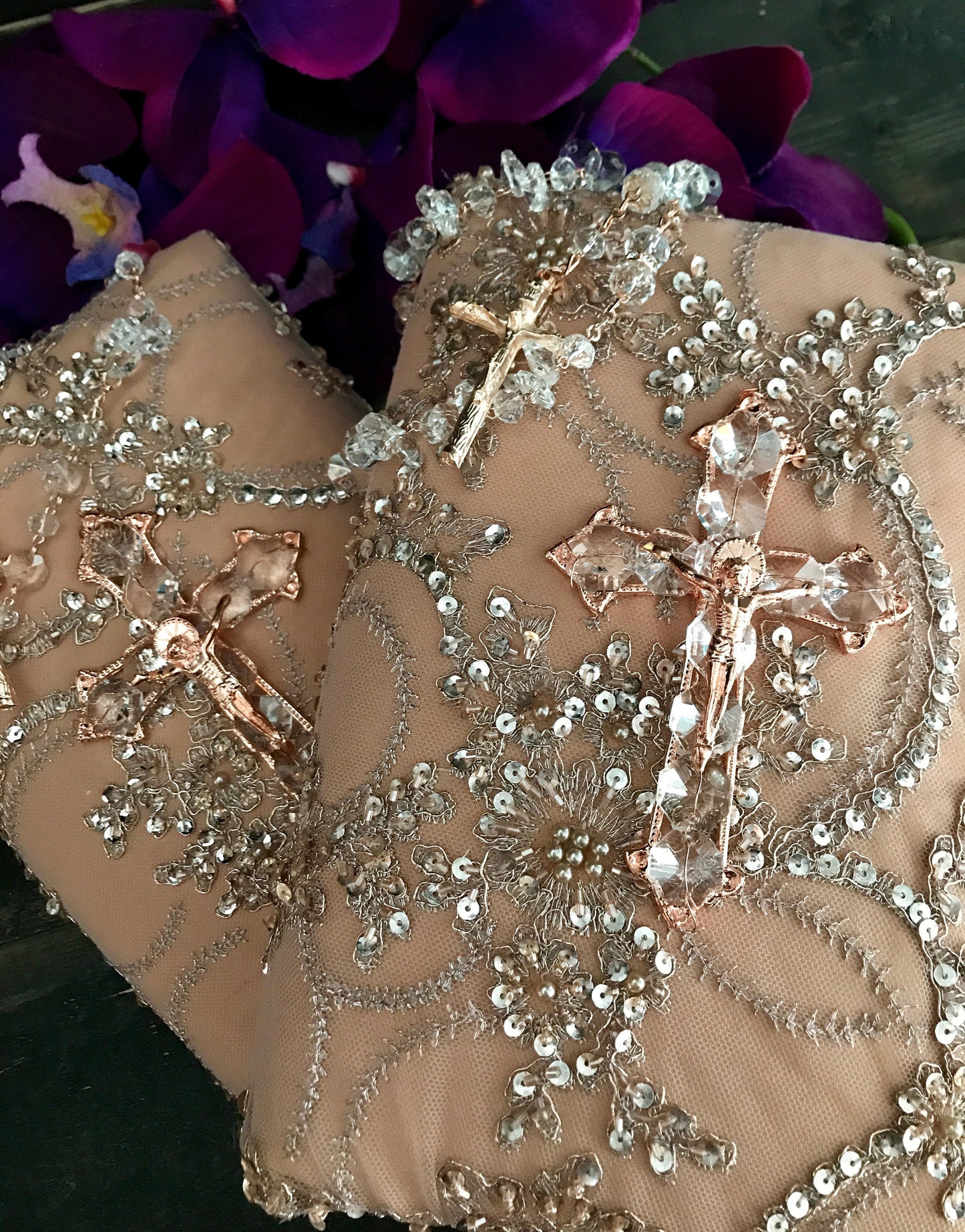 wedding Gift Rose gold bible Wedding Bible/quinceanera bible/Biblia boda/rose gold wedding/catholic wedding bible, biblia con rosario