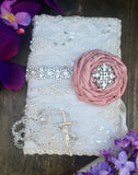 Lace Wedding bible and Rosary