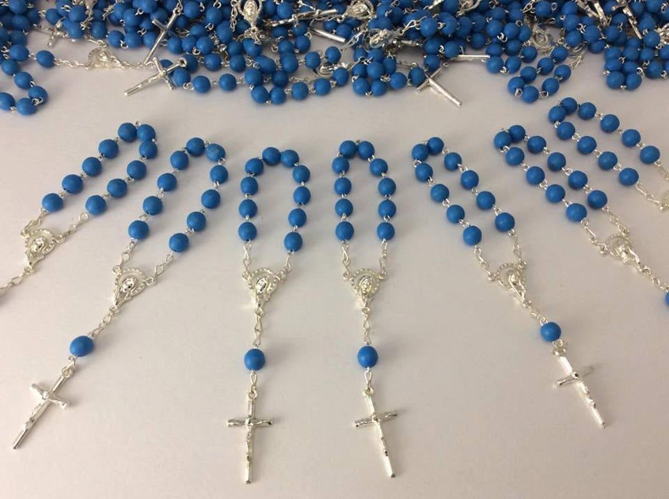 36pcs Rose SCENT mini rosaries favors Wedding/baptism Favor/Communion favors/Recuerditos/Communion/Bautizo, Confirmacion, Boda