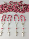 36pcs Rose SCENT mini rosaries favors Wedding/baptism Favor/Communion favors/Recuerditos/Communion/Bautizo, Confirmacion, Boda