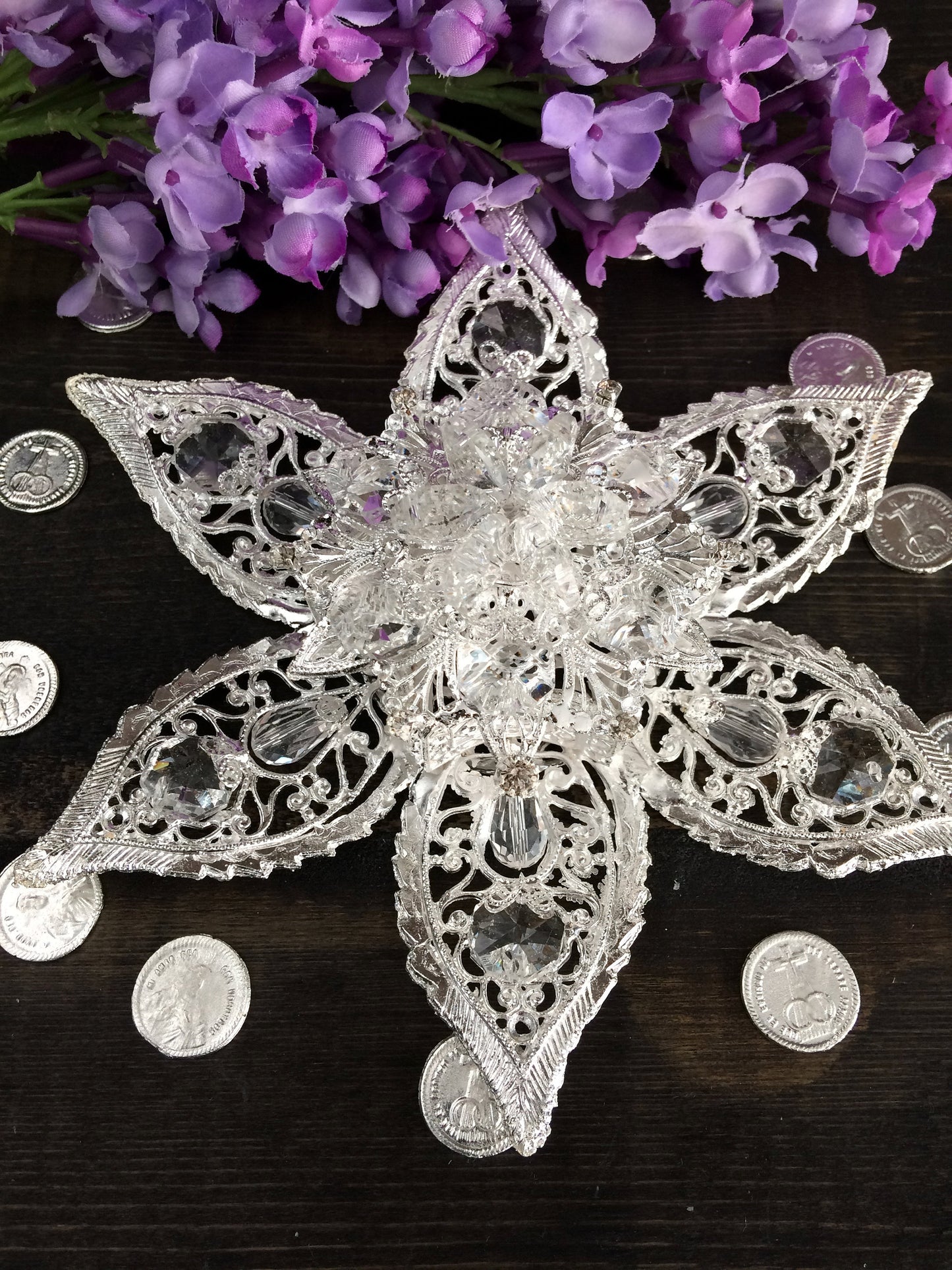 Silver Arras boda/ wedding coins/ wedding arras/ arras coins/ Catholic Wedding/Boda Catolica