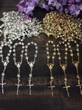 baptism favor/30 pcs Pearl Rosaries/Baptism/First communion favors Recuerditos Bautizo 30/Mini Pearl Rosary Baptism Favors 30 pcs