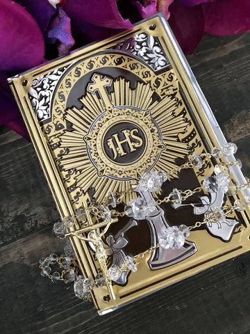 first holy Communion bible and rosary, primera communion, Communion Bible, holy sacrament, holy communion, children communion bible