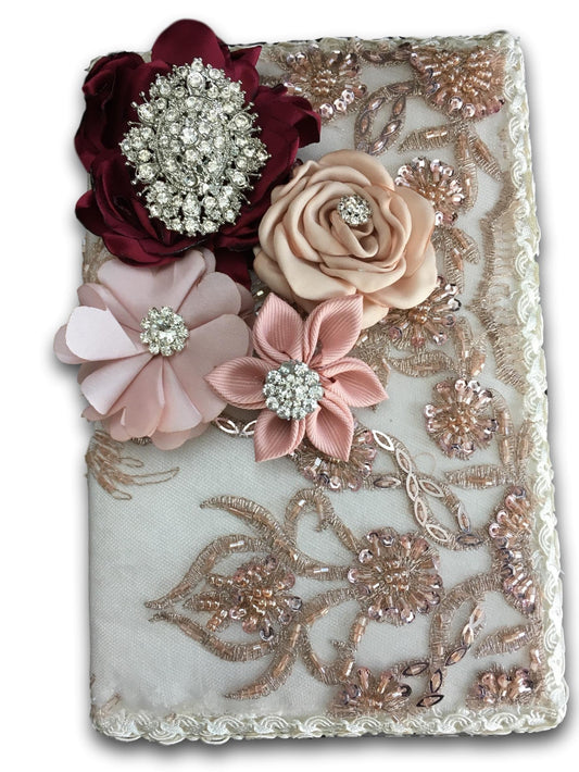 Burgundy  Rose gold Wedding Bible/Biblia boda/quinceanera/cotillion, wedding book, wedding couple gift, rose gold wedding