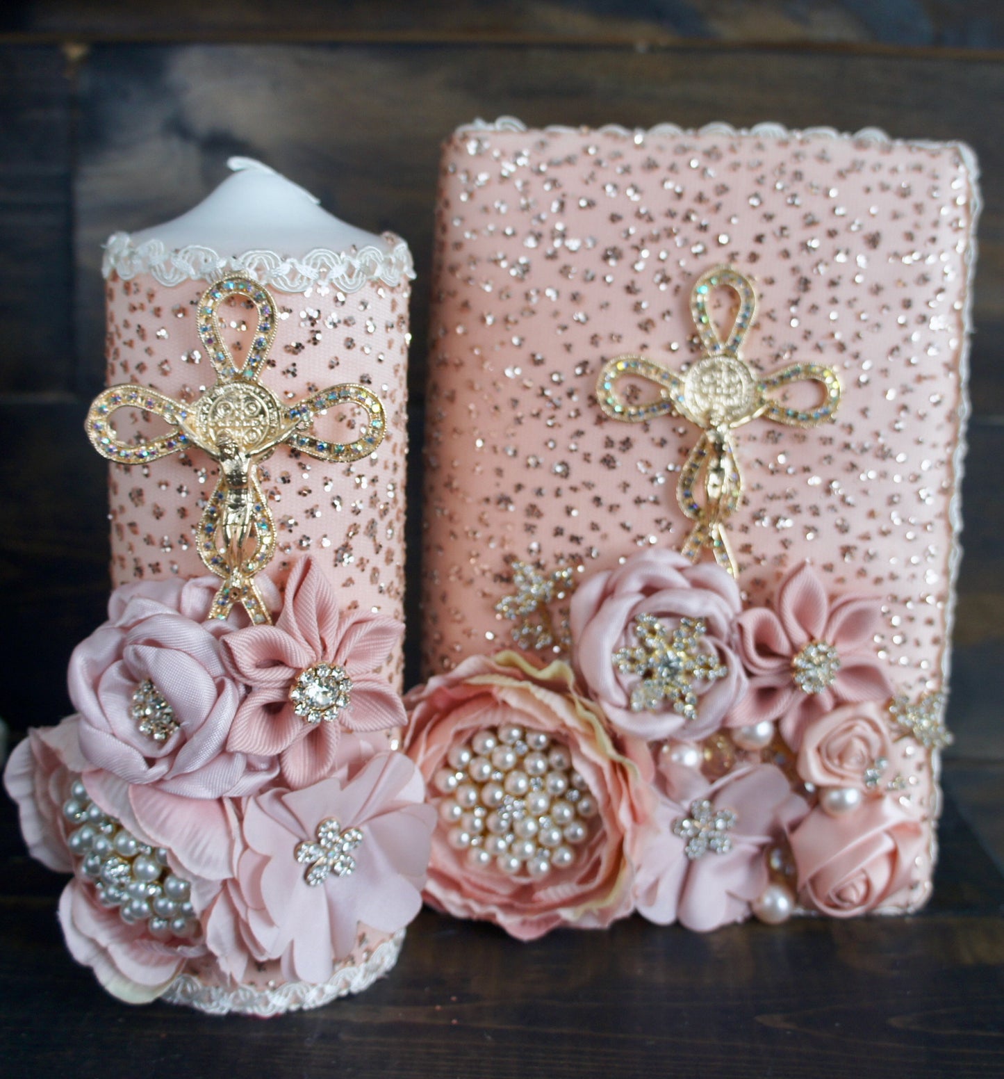 Quincenaera Bible, Biblia boda, quinceanera, cotillion, sweet sixteen, blush wedding, blush gold quincenaera