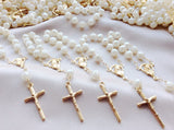 mini rosaries 75 pcs Rosaries/Mini Rosaries/Decade Rosaries/First communion favors Recuerditos Bautizo/ Mini Rosary Baptism Favors