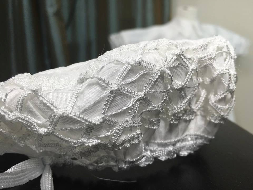 Ben white Baptism outfit for Boy, Four piece Christening set, Blessing outfit, Traje de Bautizo, Ropon del papa para nino, Ajuar Bautismal
